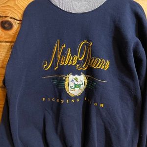 Vintage Notre Dame Sweatshirt